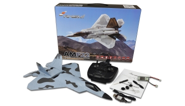 24091 F22 FLUGZEUG BRUSHLESS 3D/6G 3 KANAL 2,4GHZ